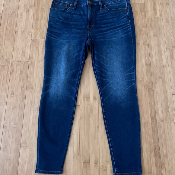 Madewell 9” High-Rise Skinny Jeans SZ 32 Exc! - Picture 4 of 6